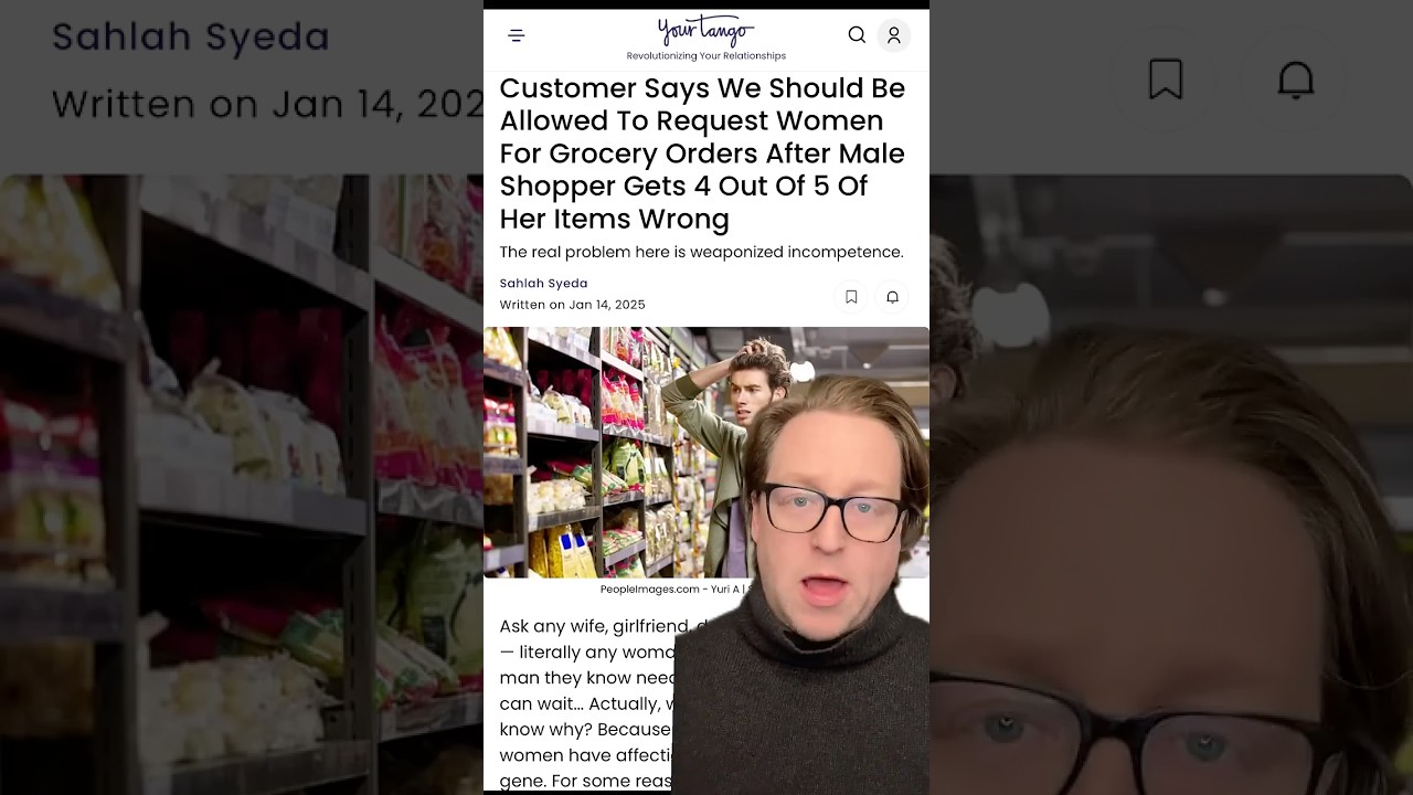 Male Instacart shoppers are a problem