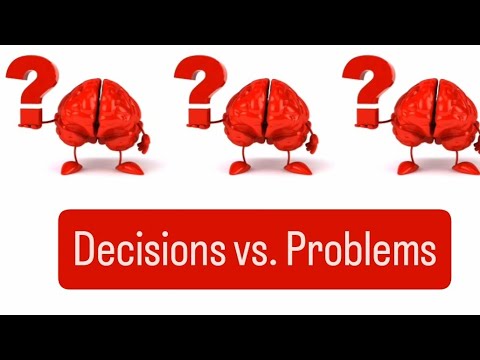 Morning Mental Workout: Decision Making vs. Problem Solving