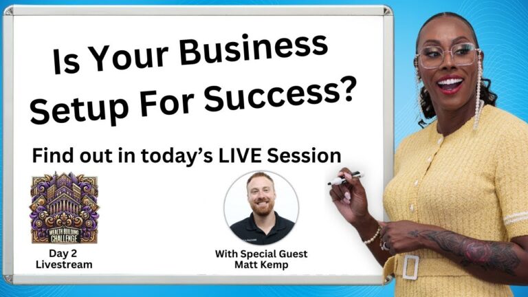 Noelle's Challenge – Day 2 – Business Setup for Success Noelle's Challenge – Day 2 – Business Setup for Success
