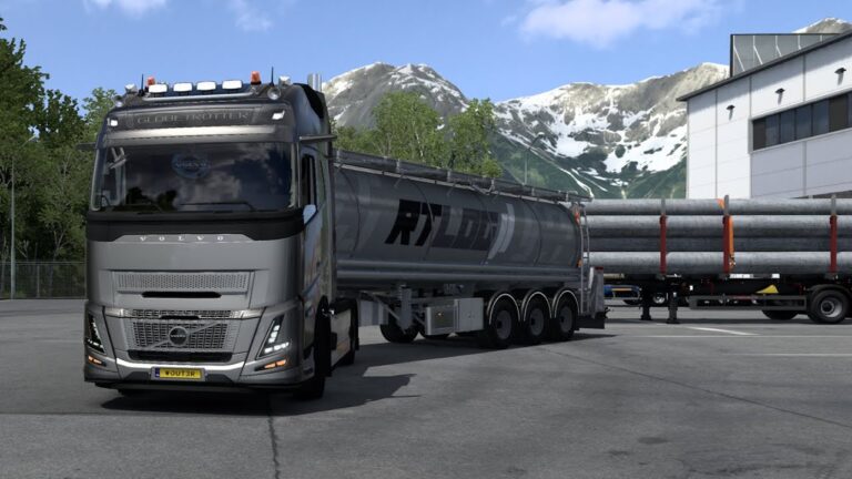 World of Trucks jobs with Volvo FH6 ETS2 gameplay POV