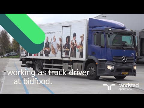 working as truck driver at bidfood through randstad