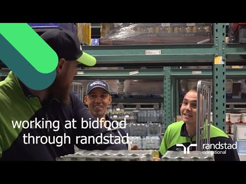 working at bidfood through randstad