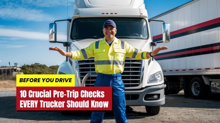 10 Crucial Pre-Trip Checks EVERY Trucker Should Know 10 Crucial Pre-Trip Checks EVERY Trucker Should Know