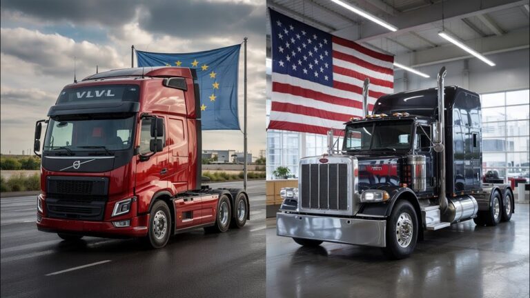 American vs European Trucking: Which One is Tougher for Drivers?