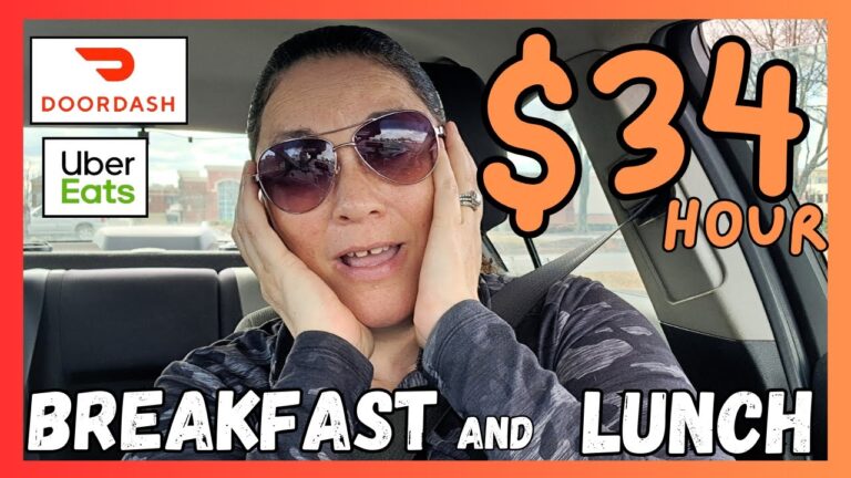 😁 Effortless MONEY Making Doordash and Ubereats Sunday! OPEN Checkbook with food delivery!!!!!!
