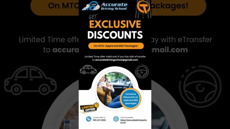 🚗 Exclusive Discounts on MTO-Approved BDE Packages! 🎉Enter Your Title Here