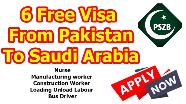Free Visa Jobs for Saudi Arabia 2025 | Nurse, Manufacturing, Construction, Labor & Bus Driver