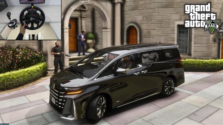 GTA 5 – Luxury Private Security Taxi Job | Steering Wheel Gameplay