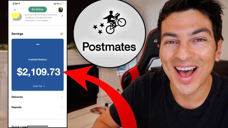 How To Make ,000 Per Week As A PostMates Delivery Driver!