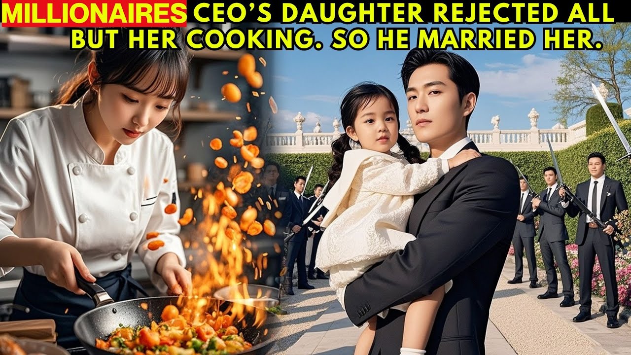 Millionaire CEO’s daughter rejects the food cooked by all except cooked by this girl!CEO married her
