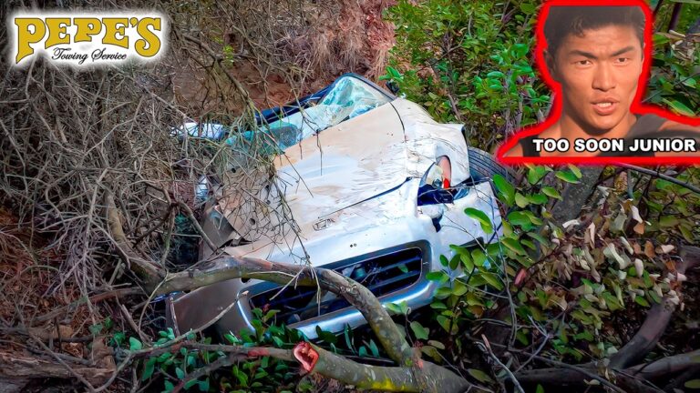 Modified Honda S2000 Winched 250′ After Crashing Down Hill! Modified Honda S2000 Winched 250′ After Crashing Down Hill!