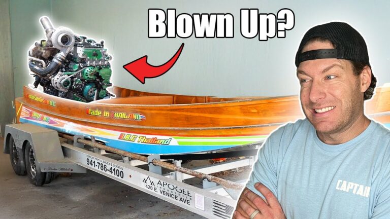 Thai Boat Engine Problems After its Been Stored for Months… Thai Boat Engine Problems After its Been Stored for Months…