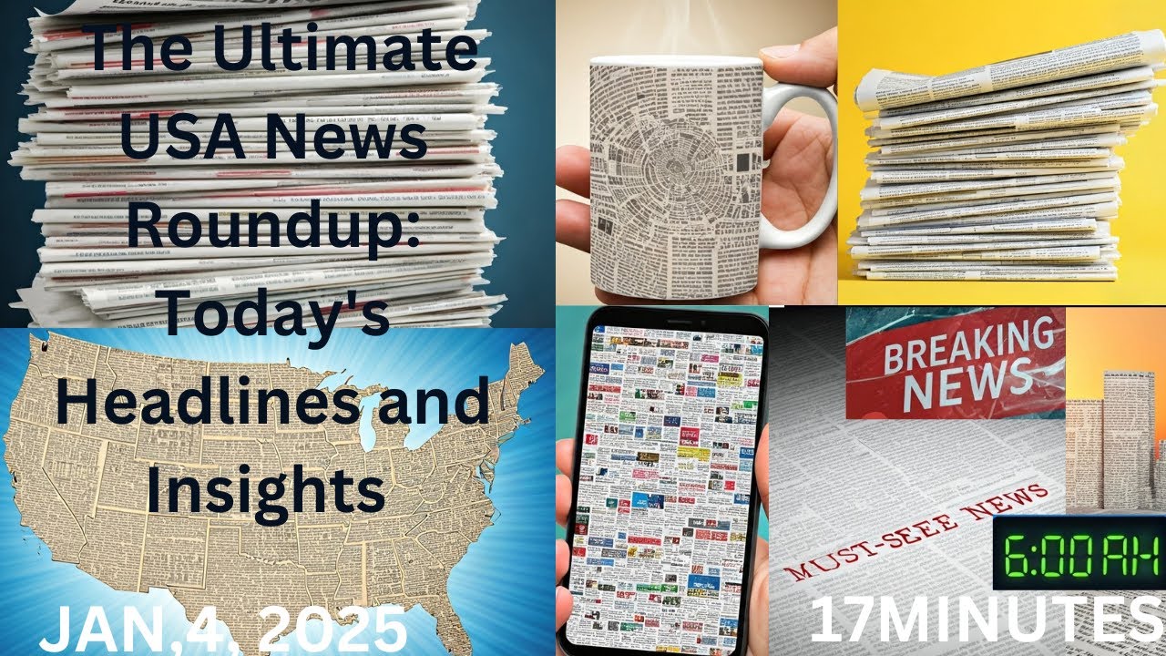 The Ultimate USA News Roundup: Today’s Headlines and Insights, You Need to Know : 6AM, JAN, 4, 2025 The Ultimate USA News Roundup: Today’s Headlines and Insights, You Need to Know : 6AM, JAN, 4, 2025
