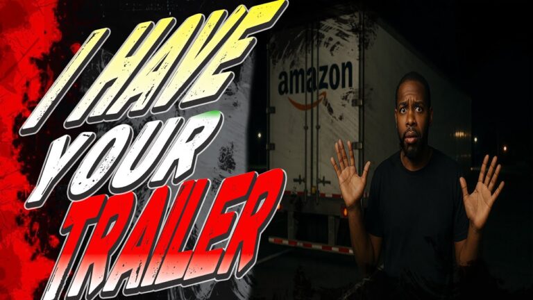 Truck Driver Saves Amazon Freight By Holding Trailer Hostage From A Broker @ChasingAndrewJackson