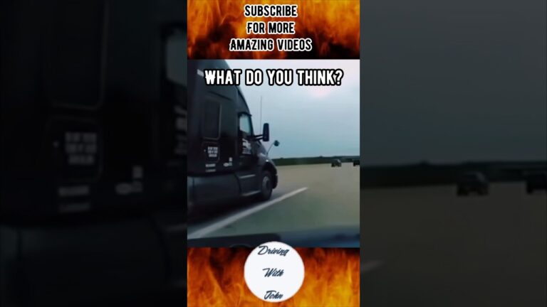 ￼ This Trucker did nothing wrong. Do you agree? ￼