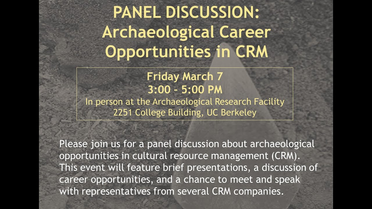 2025-03-07 ARF Cultural Resource Management Panel 2025