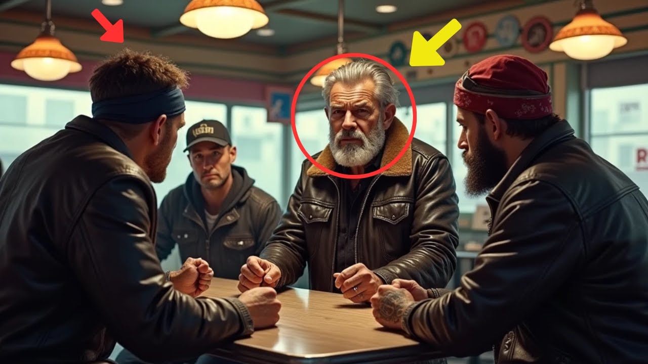 A Couple of Bikers Messed with the WRONG Veteran at a Diner