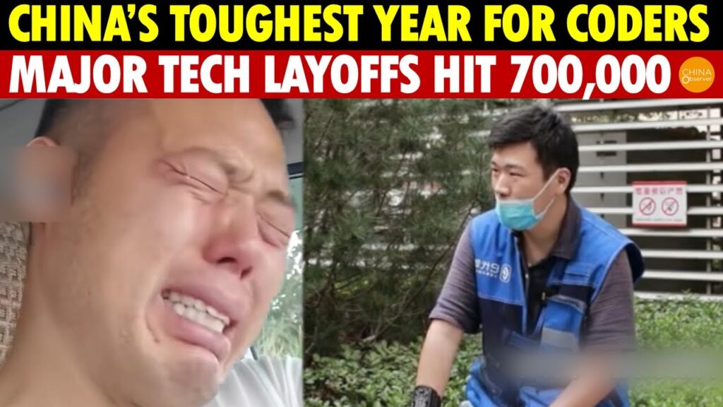 China’s Toughest Year for Coders; Major Tech Layoffs Hit 700,000, Forced Into Delivery Jobs