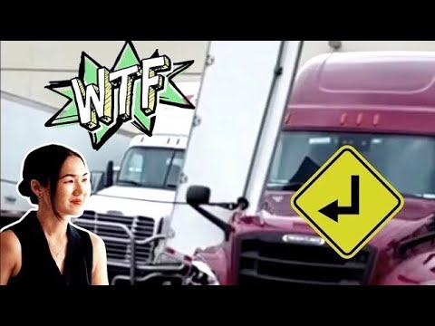Crazy Truckers Caught on Video! Epic Trucking Fails- so fun it should require protection