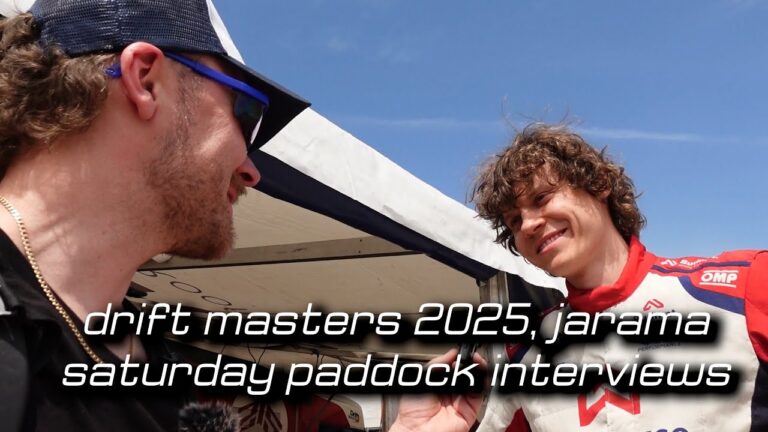 Drift Masters 2025, Jarama, Haastatteluja varikolla, Jarama, Paddock Slides with Rudi EP01