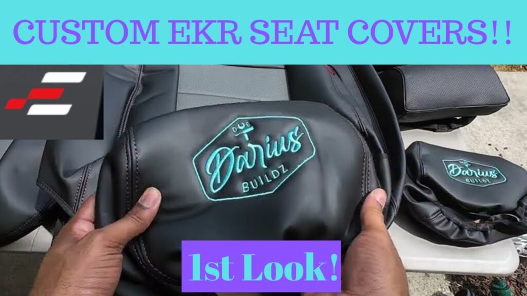 EKR CUSTOM Seat Cover Unboxing | 2007 GMC YUKON | 1st CUBRIR @ekrcoverstore