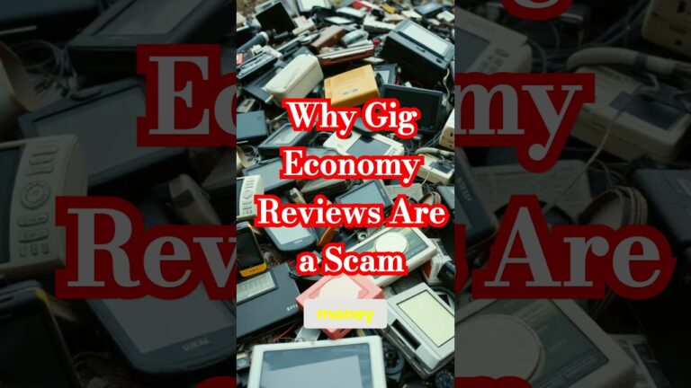 Exposing Deceptive Reviews: The Truth About Gig Economy Content #gigeconomy #shorts