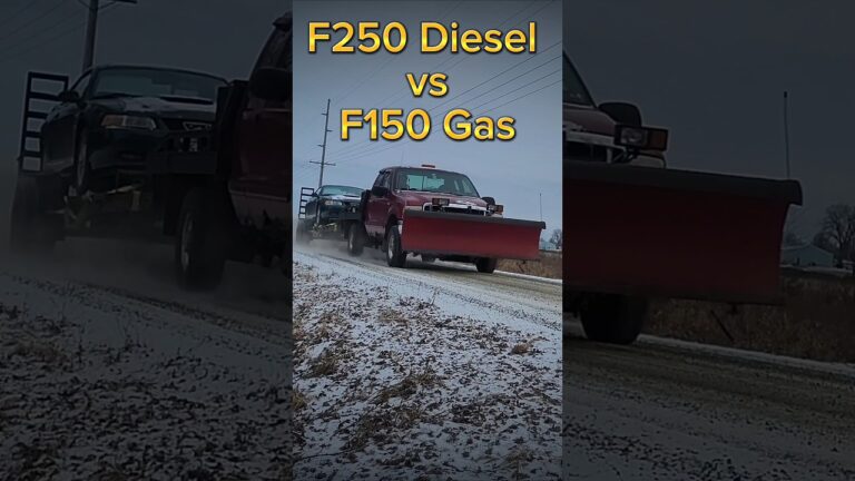 F250 vs F150, Diesel vs. Gas. (Gas wins) F250 vs F150, Diesel vs. Gas. (Gas wins)