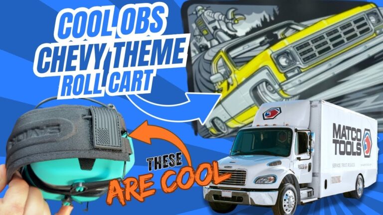Matco Tool OBS Chevy Roll Cart And Some Cool Tools On The Truck This Week