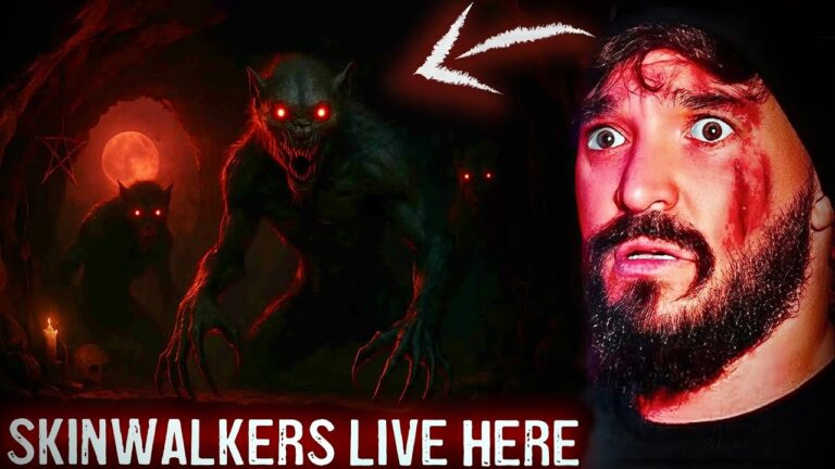OVERNIGHT in SKINWALKER CAVES *TERRIFYING PROOF CAUGHT ON CAMERA*