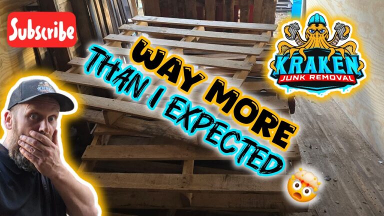 Pallet Removal Job Gone Wrong! I Wasn’t Ready for This 😵