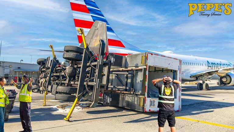 Plane Crashes into Box Truck at LAX Plane Crashes into Box Truck at LAX