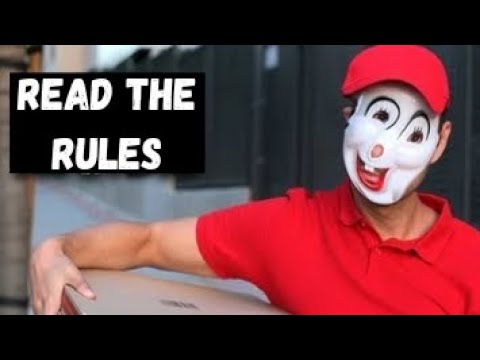Read the rules BEFORE BECOMING an APP DELIVERY DRIVER
