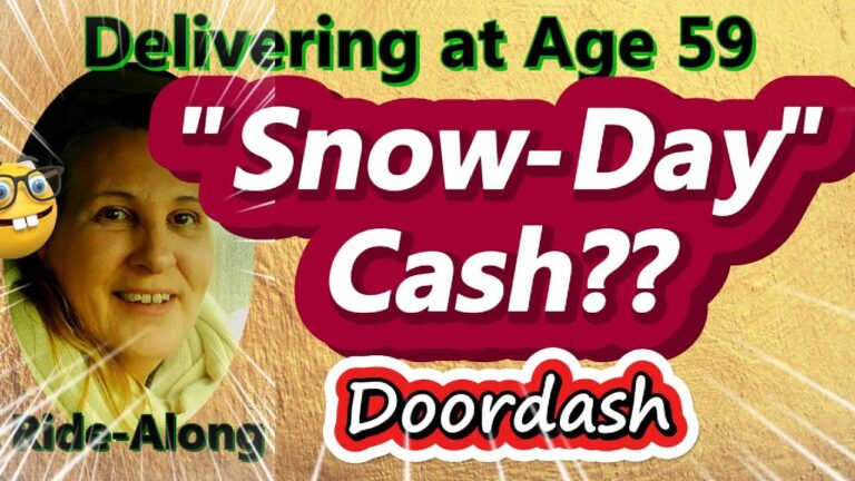 🚗❄️ Snow Day Delivering with DoorDash – Is It Worth It? ❄️🚗 🚗❄️ Snow Day Delivering with DoorDash – Is It Worth It? ❄️🚗
