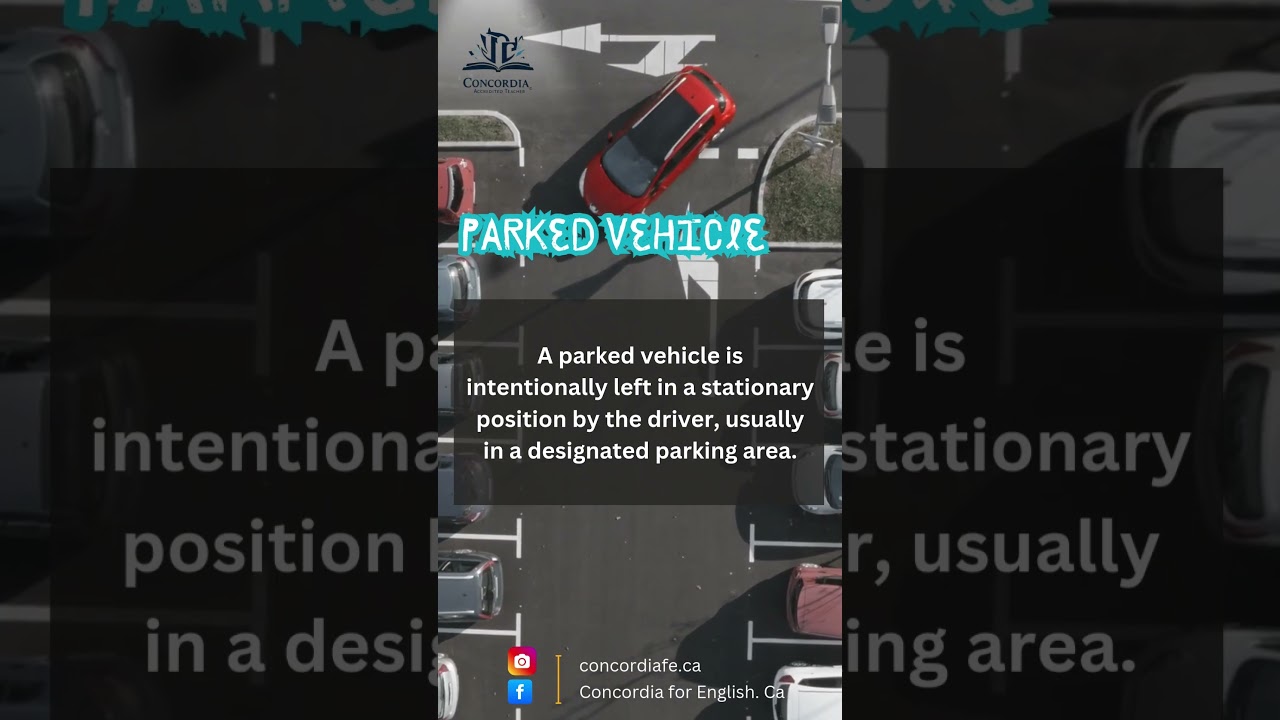 Stalled vehicle vs. parked vehicle  #english