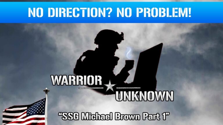 “The Army is all Perseverance” – The Story of SSG Michael Brown (Part 1)