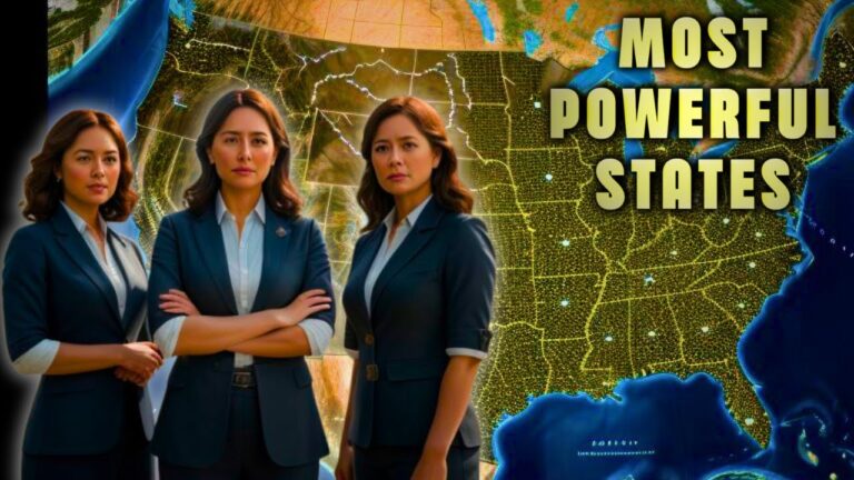 Top 20 Most POWERFUL States in the USA Top 20 Most POWERFUL States in the USA