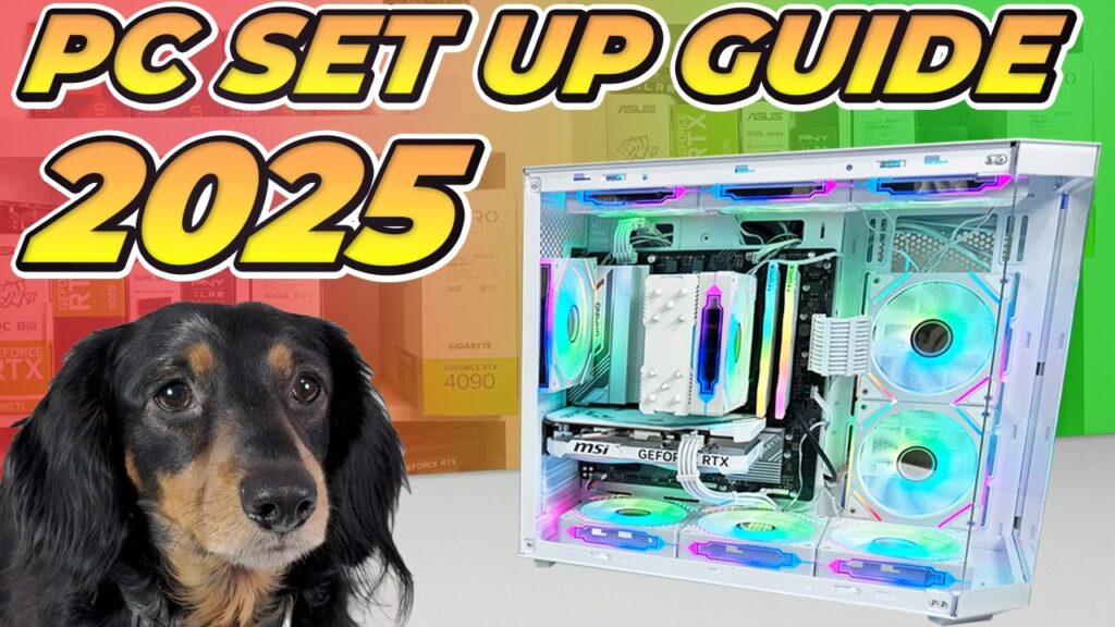 How to Set Up a Gaming PC in 2025 Before Flipping (BIOS, Drivers, Windows 11) | ft. Hank the Dog 🐶