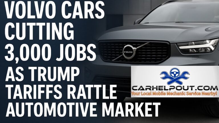Layoff Volvo Cars Cutting 3,000 Jobs to Reduce Costs: Trump Tariff Rattle Auto Industry Carhelpout