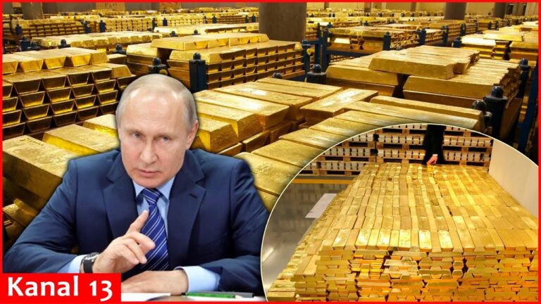 More than 100 tons of gold have disappeared from Putin’s “piggy bank”
