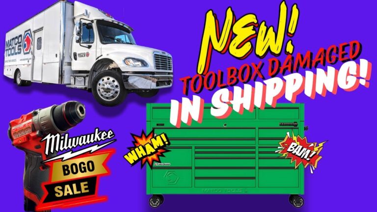 New Matco Box Damged In Shipping. Milwaukee Tools BOGO Deals! New Matco Box Damged In Shipping. Milwaukee Tools BOGO Deals!