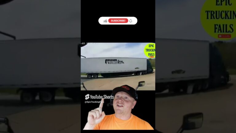 Prime don’t stop 🛑#derderder #truckdrivers#epictruckingfails#trucker#truckdriving#trucking#primeinc