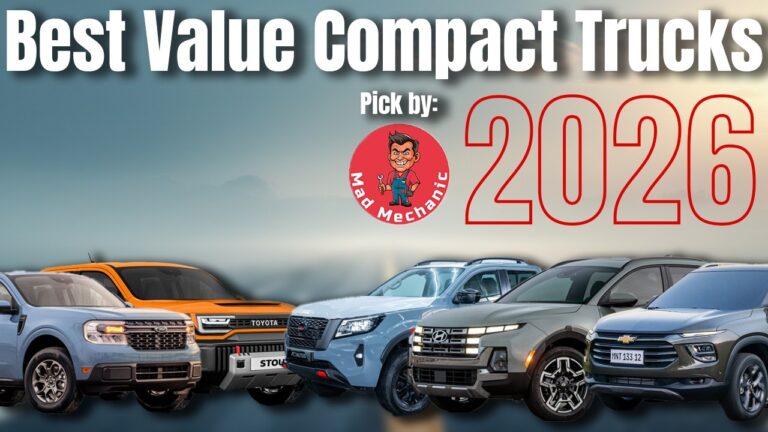 Ranking Compact Trucks – WORST to BEST Small Pickups in 2026 Ranking Compact Trucks – WORST to BEST Small Pickups in 2026