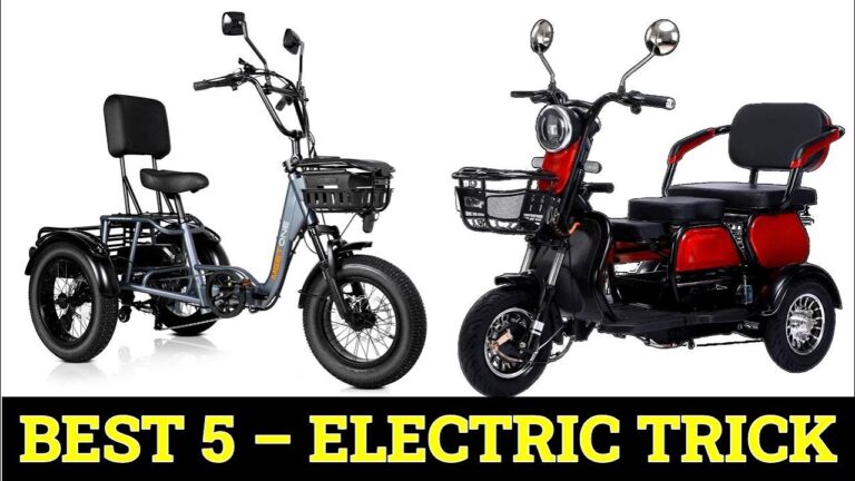 TOP 5  Best Electric Trikes in  2025