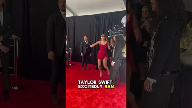 Taylor Swift RUNS to Hug Ink at the GRAMMYs! ЁЯдпЁЯОд Taylor Swift RUNS to Hug Ink at the GRAMMYs! ЁЯдпЁЯОд
