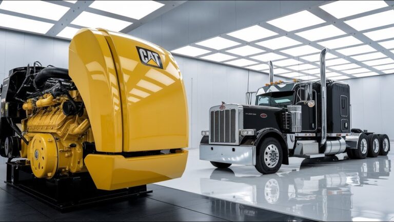 The Best Engine + Truck Combo? CAT C15 Inside a Pete 389