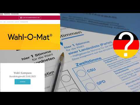 Voting support in Germany – Wahl-O-Mat and Wahl-Kompass  – few hours left