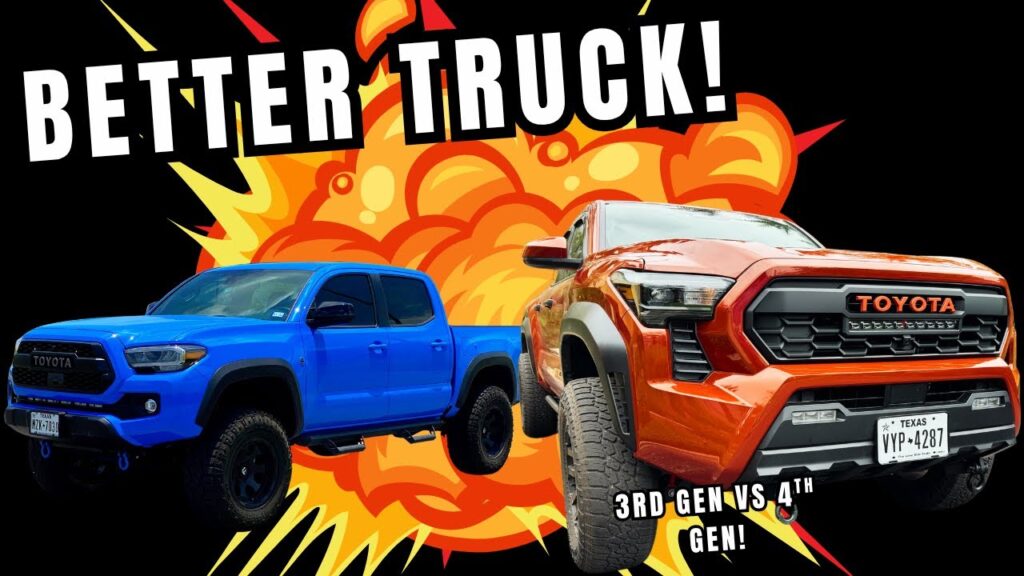 3rd generation versus 4th generation Toyota Tacoma | THE BETTER TRUCK?