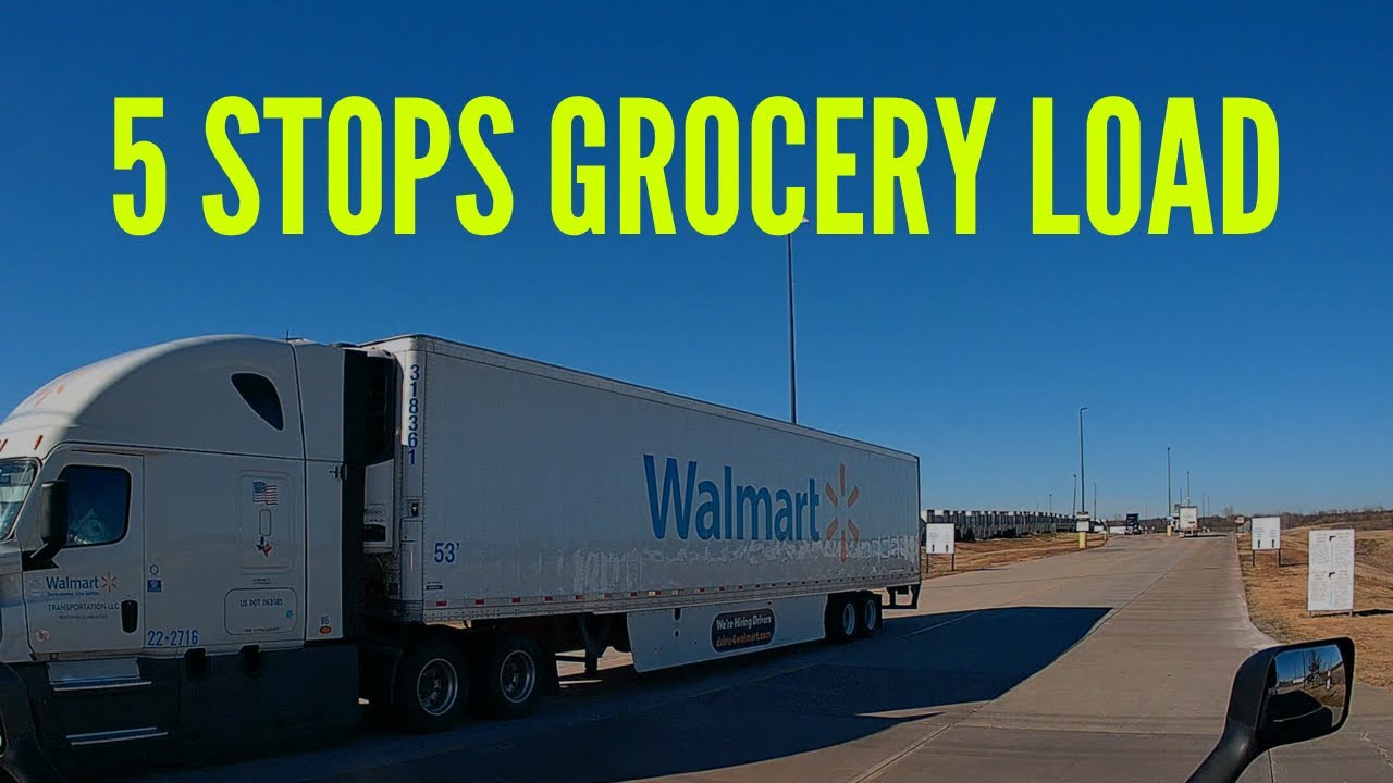 5 Stop Grocery Load – Walmart Regional Truck Driver