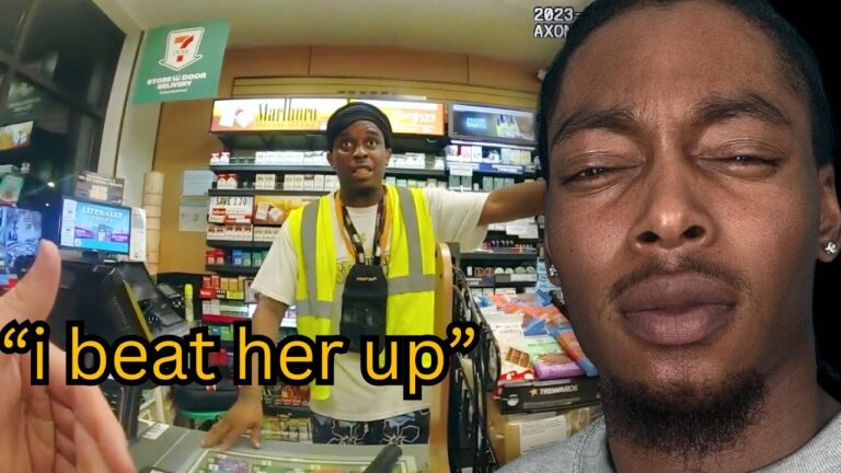 7-11 Employee BEATS Up Woman Picking Up Her Uber Eats Order