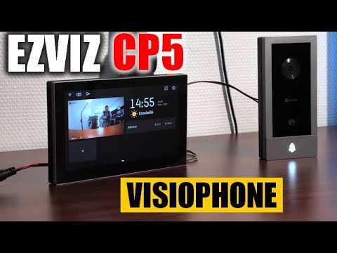 EZVIZ CP5 : VISIOPHONE CONNECTÉ WIFI 🔥 1080P, ÉCRAN 7″, DÉVERROUILLAGE À DISTANCE, AUDIO 2-WAY !